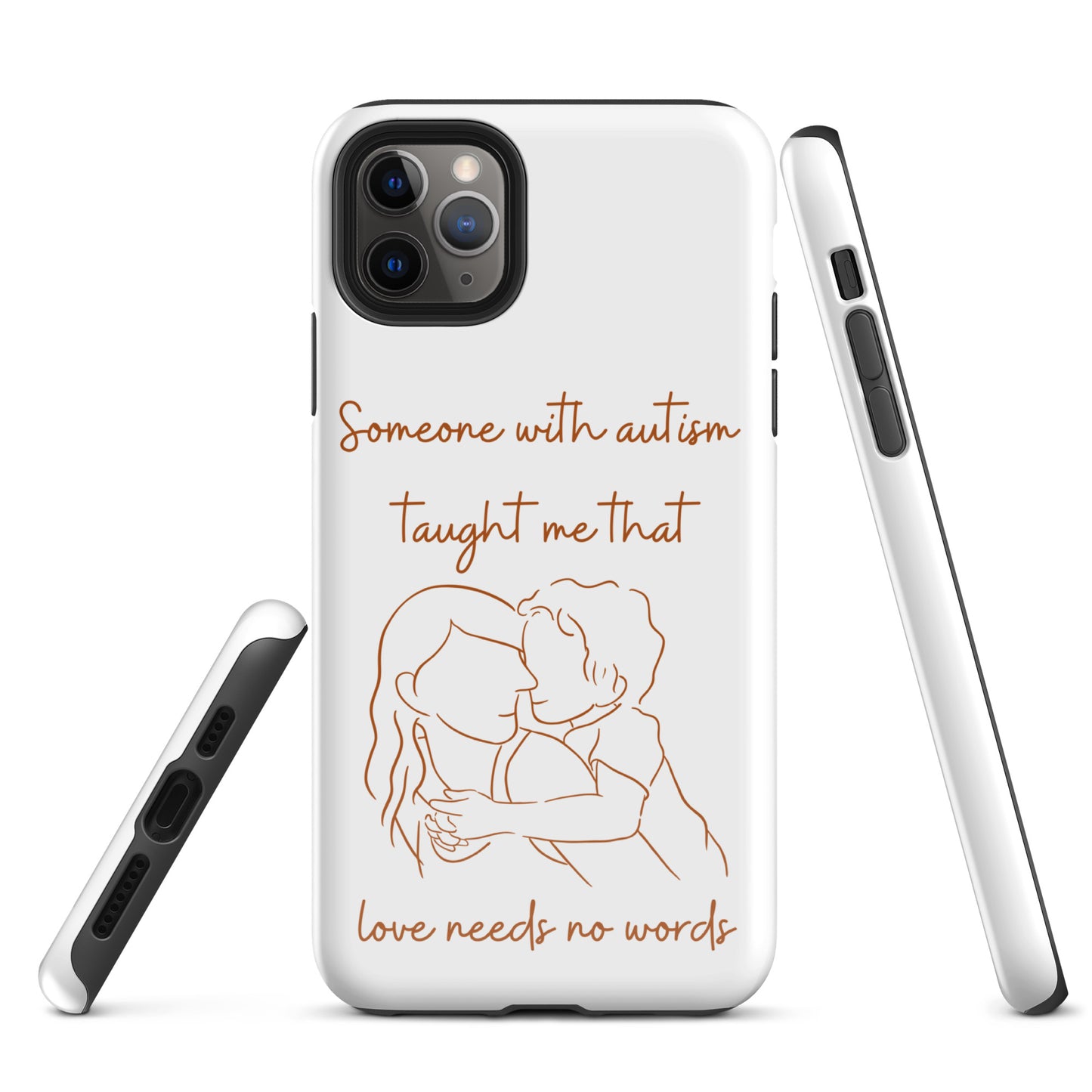 "Autism...Love Needs No Words" Tough Case for iPhone®