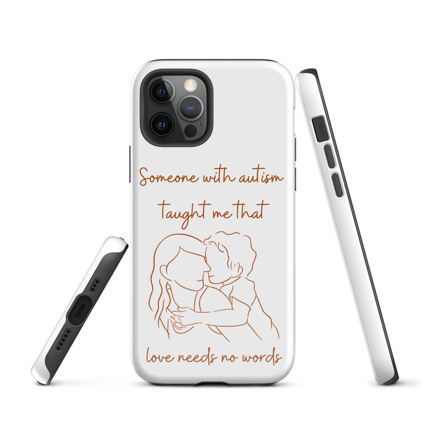 "Autism...Love Needs No Words" Tough Case for iPhone®