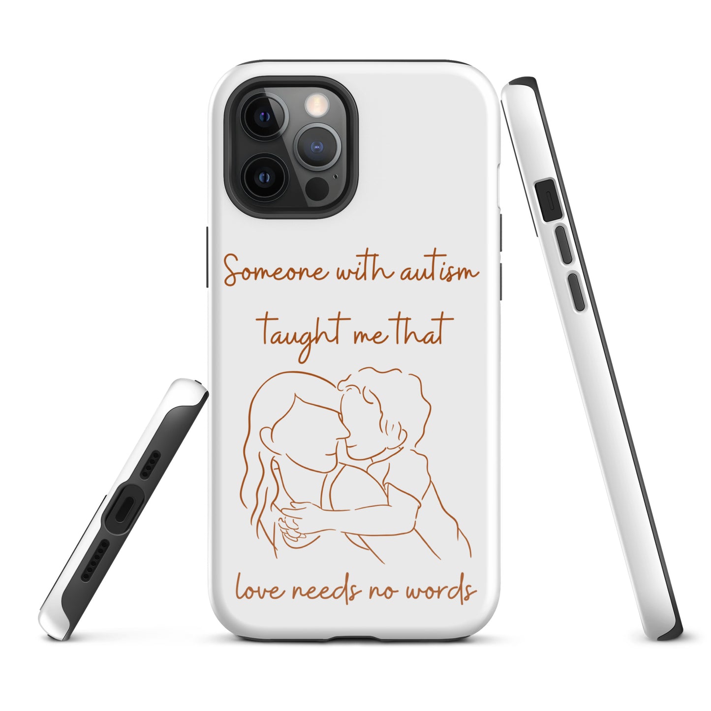 "Autism...Love Needs No Words" Tough Case for iPhone®