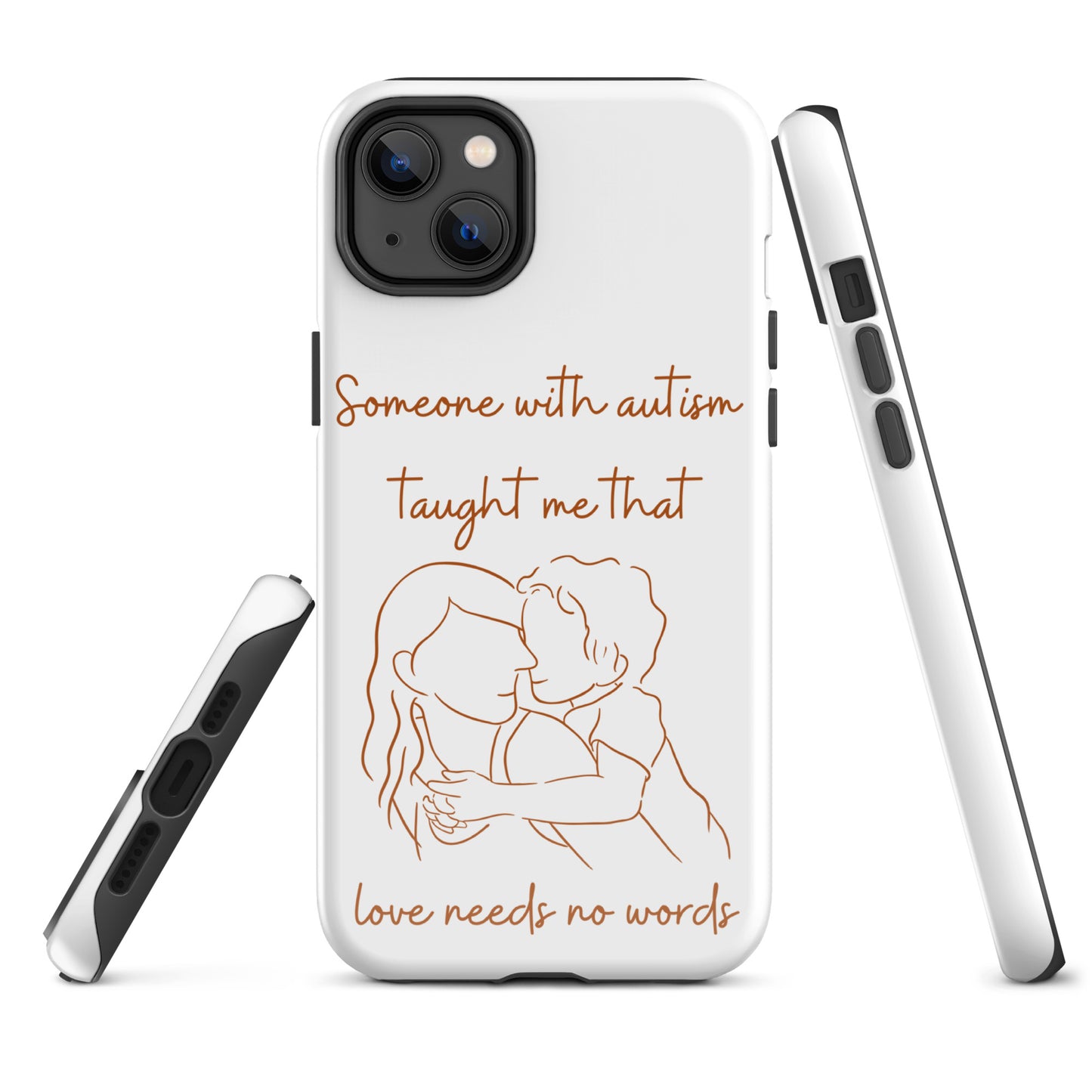 "Autism...Love Needs No Words" Tough Case for iPhone®