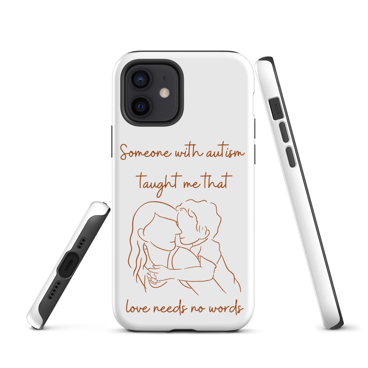 "Autism...Love Needs No Words" Tough Case for iPhone®