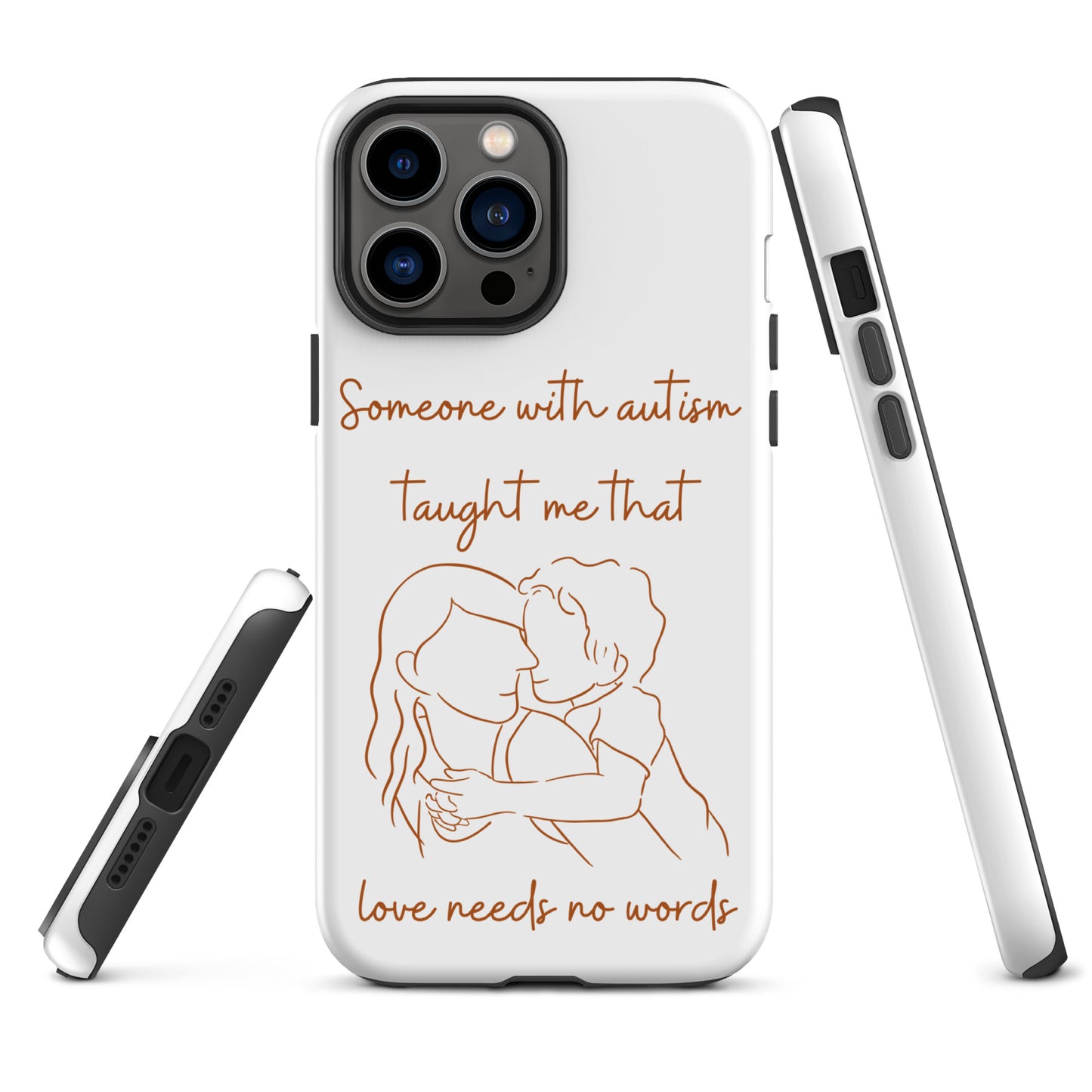 "Autism...Love Needs No Words" Tough Case for iPhone®