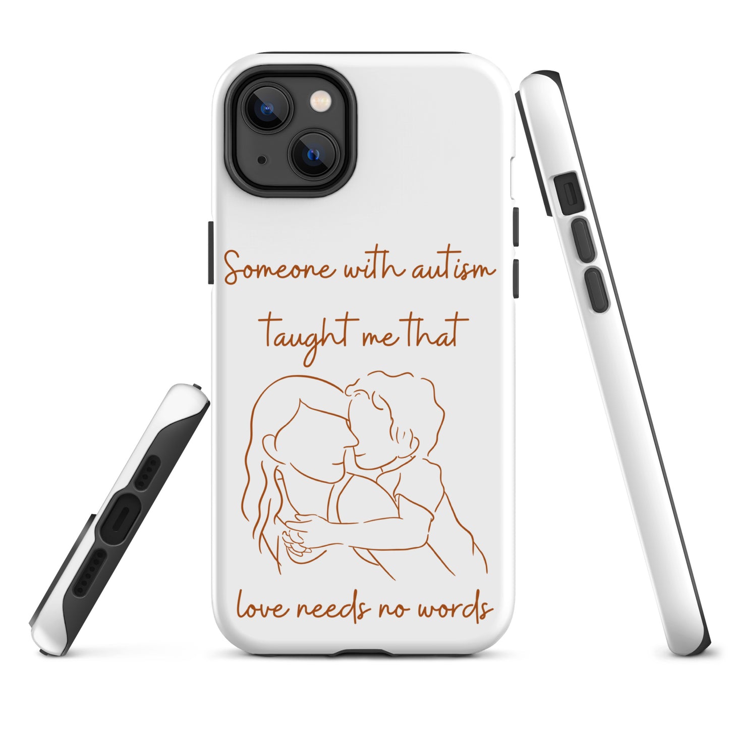 "Autism...Love Needs No Words" Tough Case for iPhone®