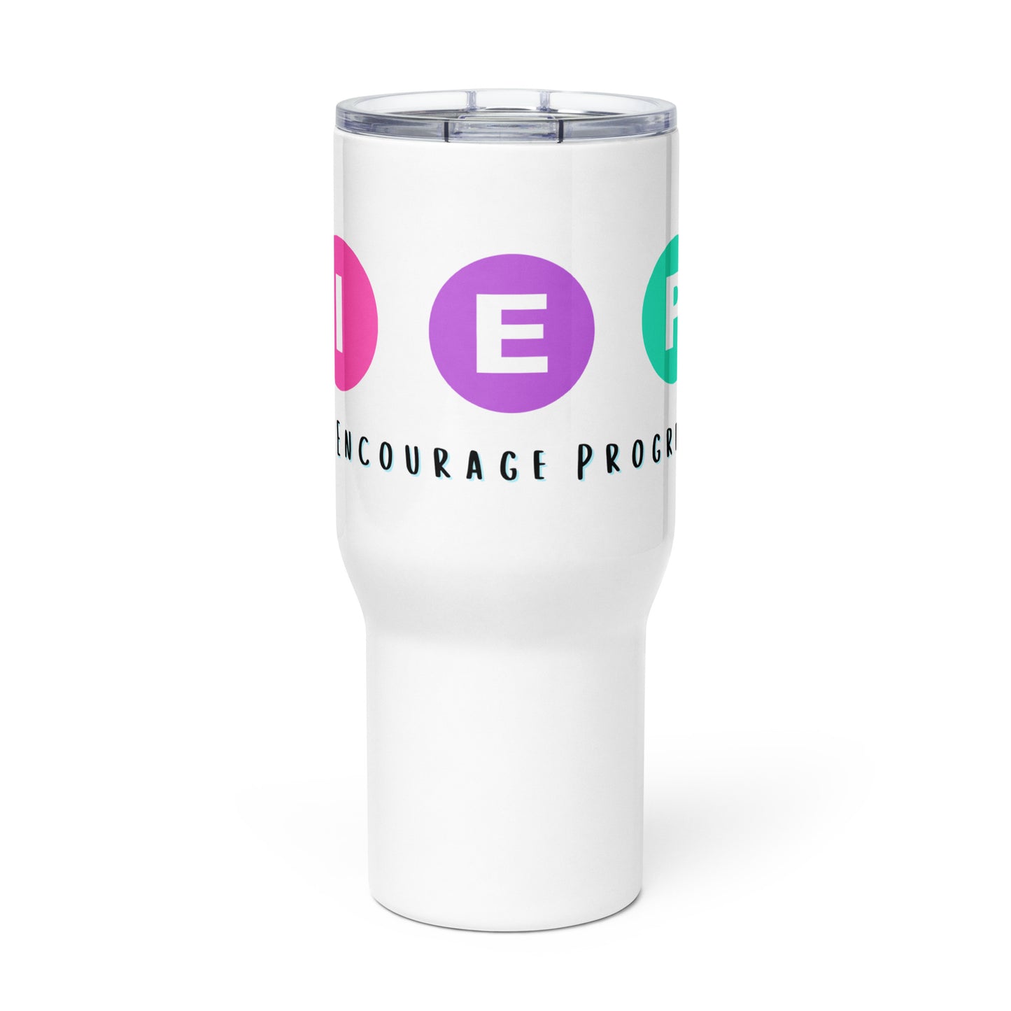 "IEP: I Encourage Progress" Stainless Steel Mug