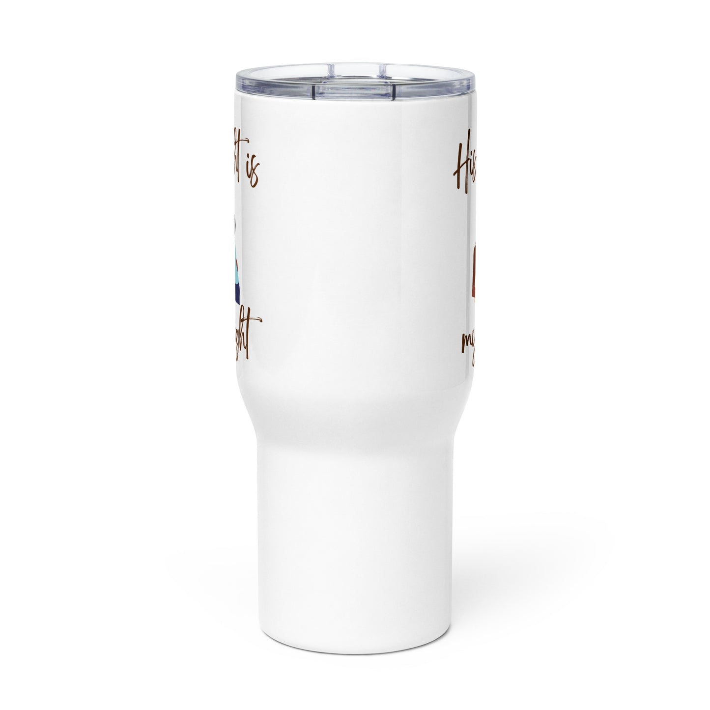 Mother & Son "His Fight is my Fight" Stainless Steel Mug(Version 1)