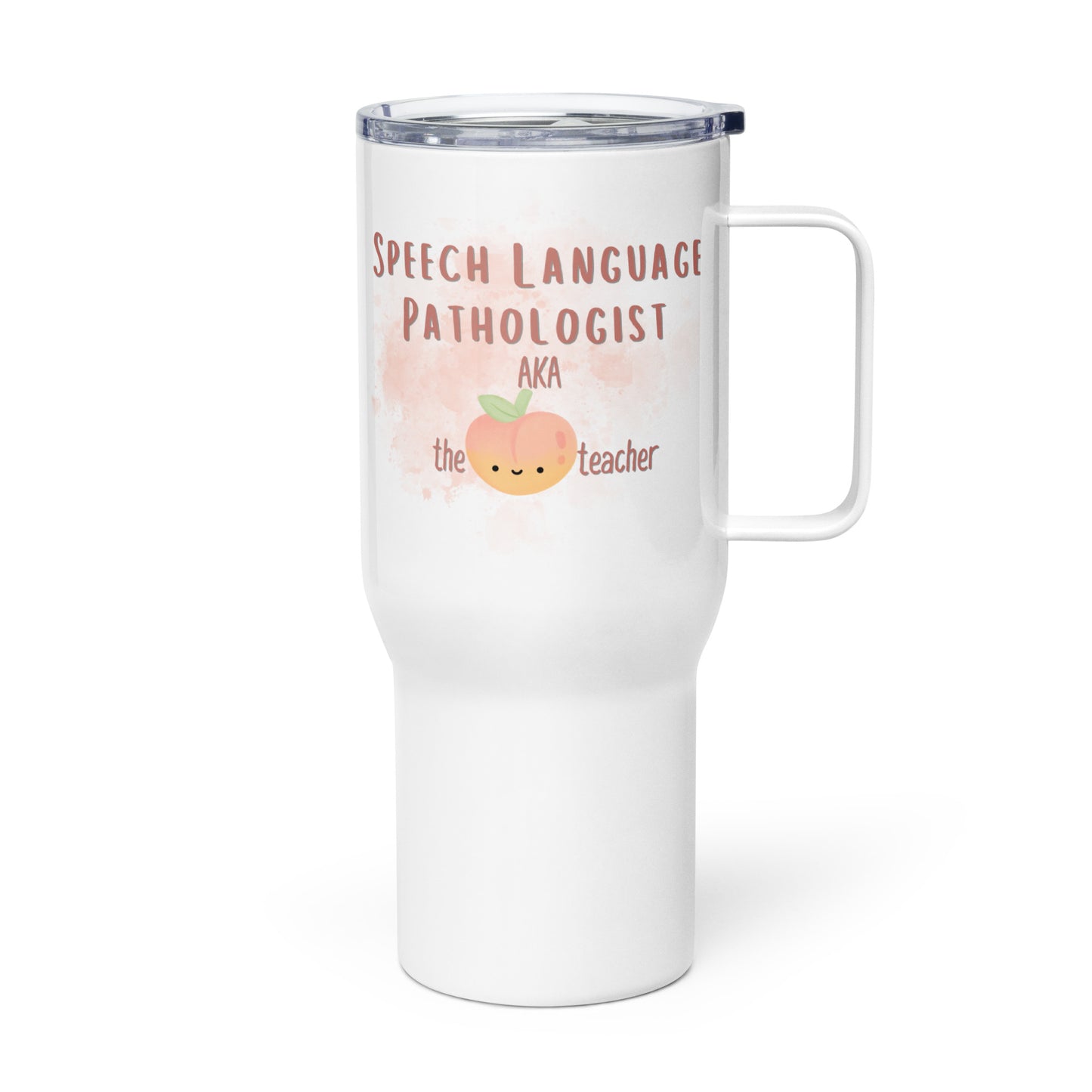 "Peach Therapist" Stainless Steel Mug