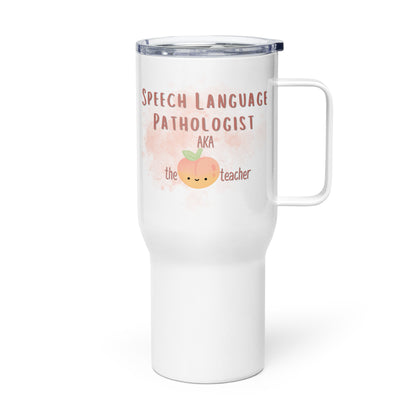 "Peach Therapist" Stainless Steel Mug