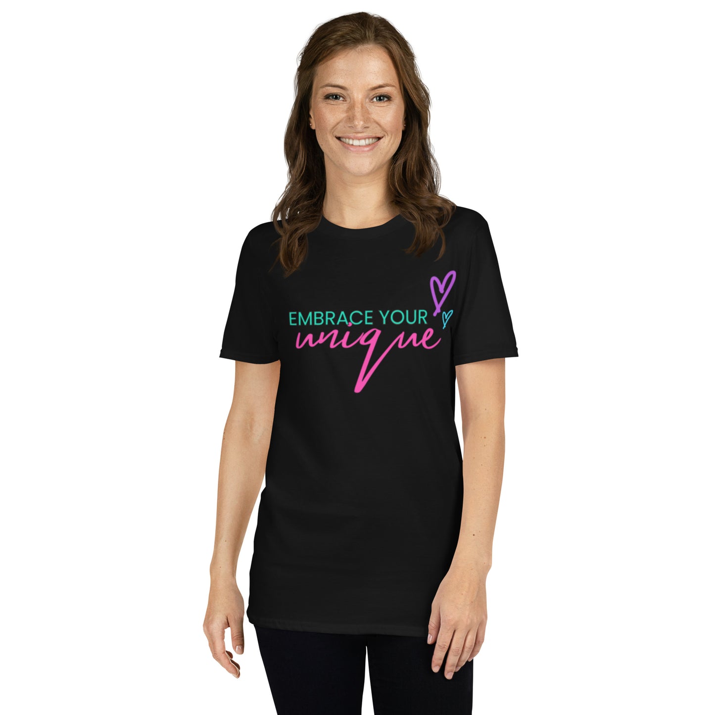 “Embrace Your Unique” Short-Sleeve Unisex T-Shirt