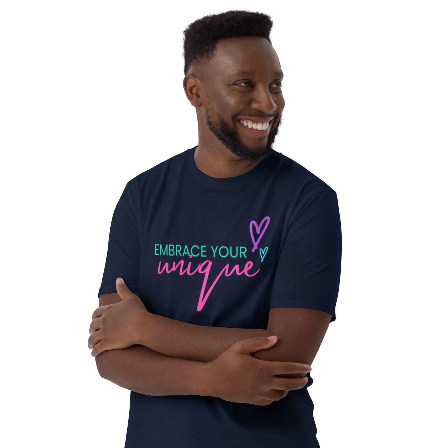 “Embrace Your Unique” Short-Sleeve Unisex T-Shirt