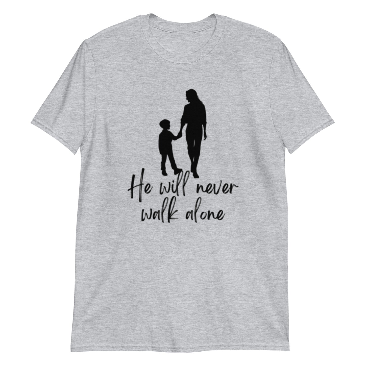 Mother/Son "He Will Never Walk Alone" Short-Sleeve T-Shirt