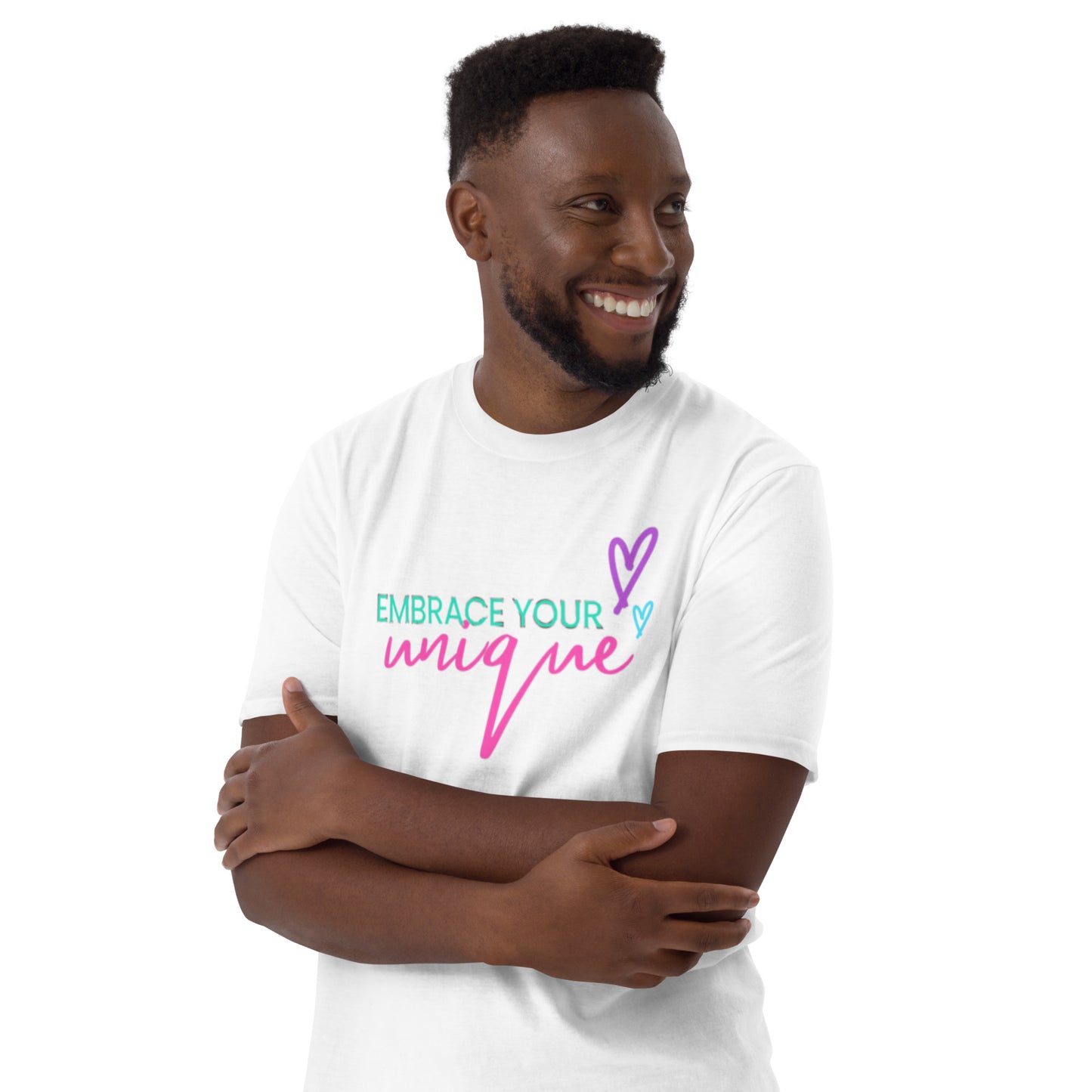 “Embrace Your Unique” Short-Sleeve Unisex T-Shirt