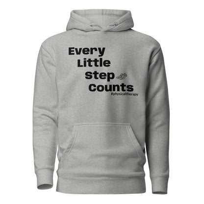 Physical Therapy "Every Little Step Counts" Unisex Hoodie