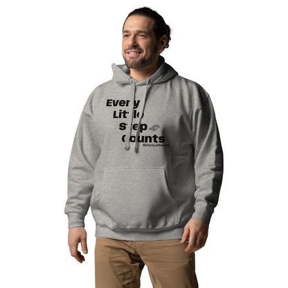 Physical Therapy "Every Little Step Counts" Unisex Hoodie