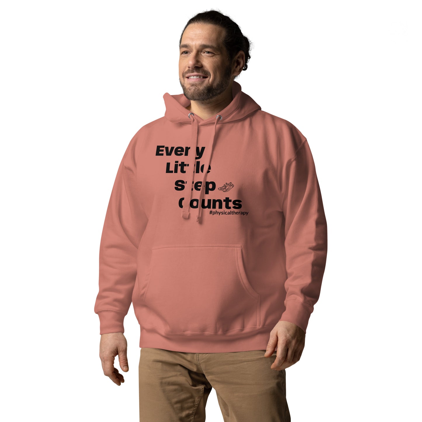 Physical Therapy "Every Little Step Counts" Unisex Hoodie