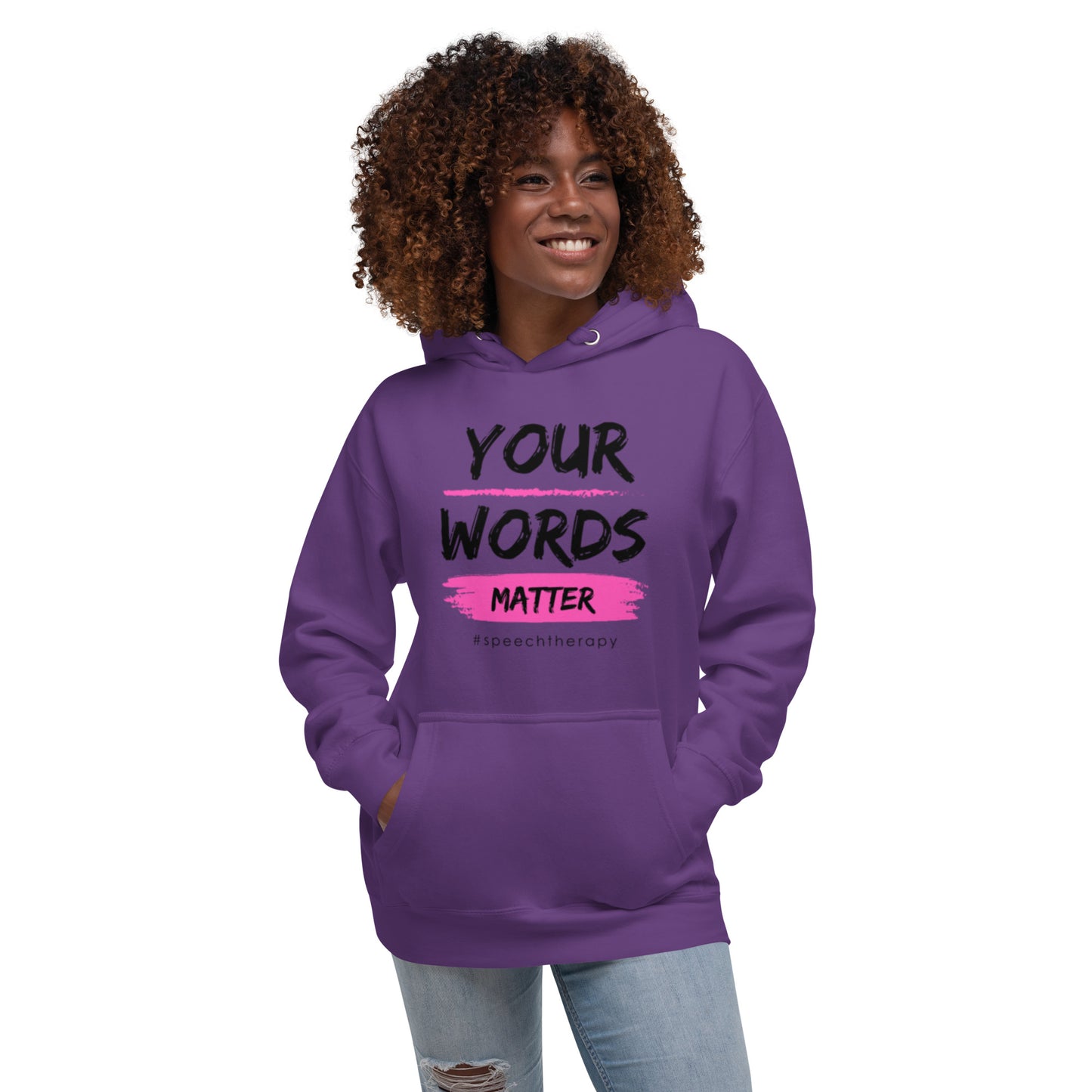 Speech Therapy "Your Words Matter" Unisex Hoodie