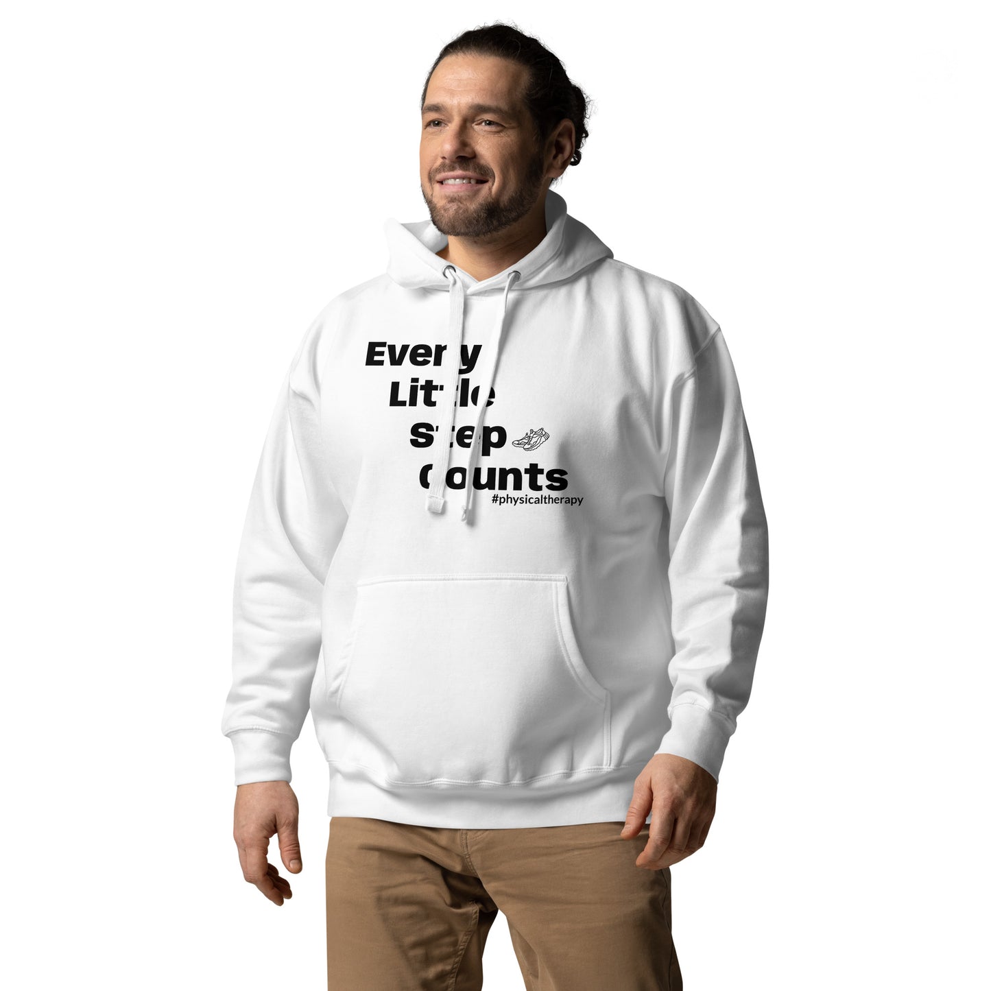 Physical Therapy "Every Little Step Counts" Unisex Hoodie