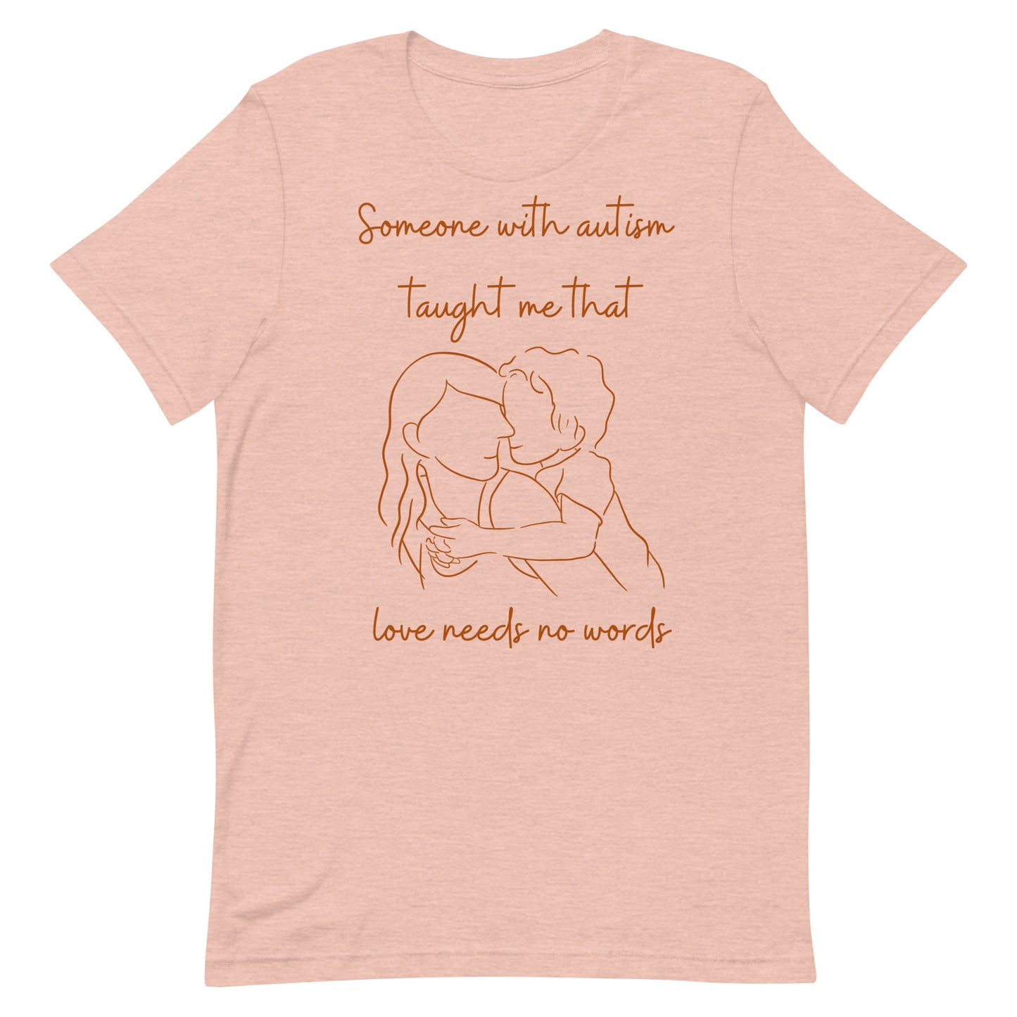 "Someone With Autism Taught me..." Short-Sleeve T-shirt