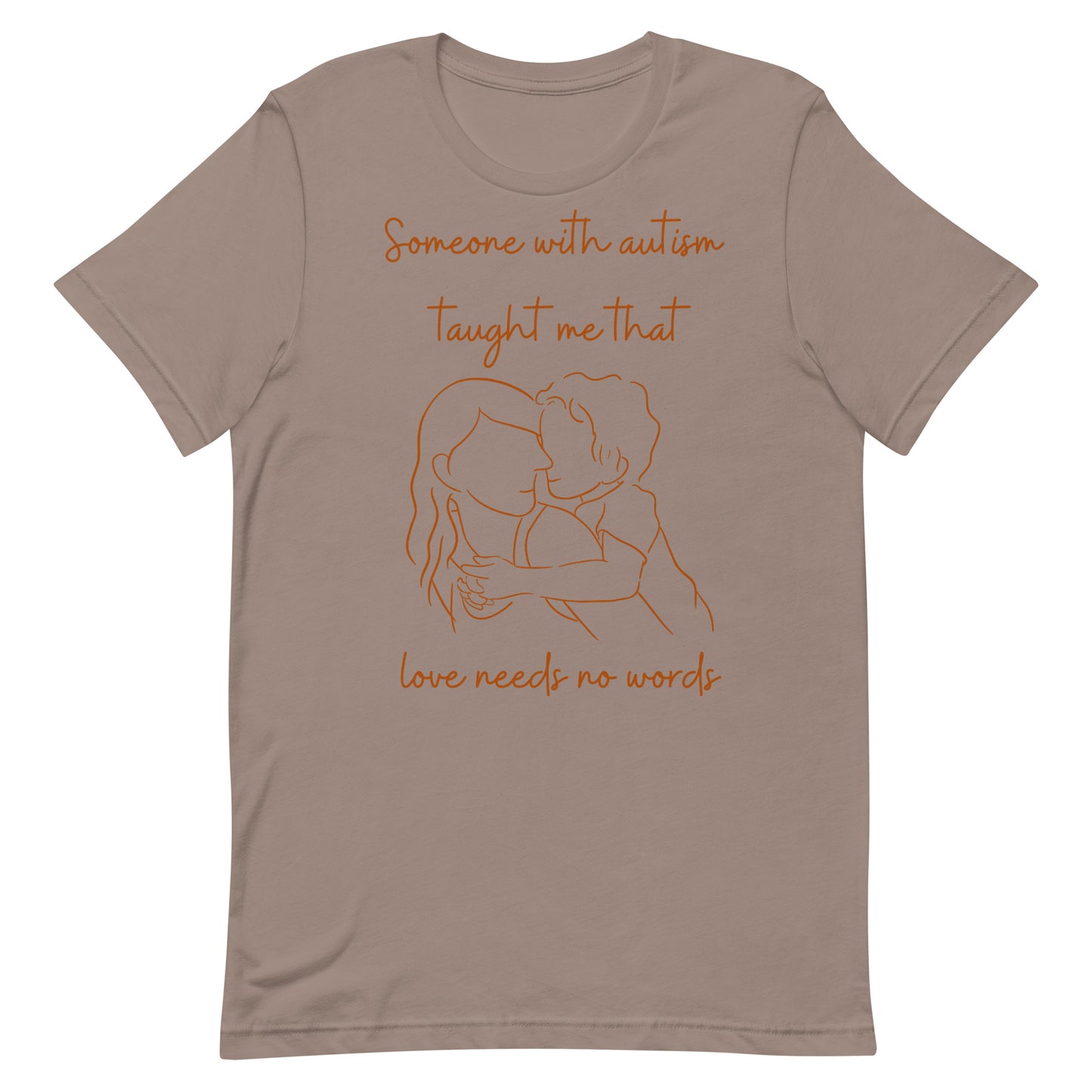 "Someone With Autism Taught me..." Short-Sleeve T-shirt